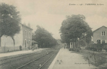 Turenne : "Corrèze - 146 - Turenne, la gare".