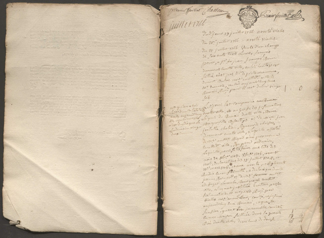 19 juillet 1766-4 novembre 1767