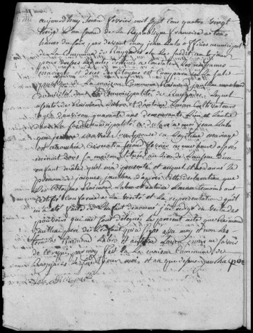 Naissances, mariages, décès (1793-1802)