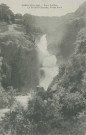 Gimel : "Gimel (Corrèze) - - Parc Vuillier - La grande cascade, fortes eaux".