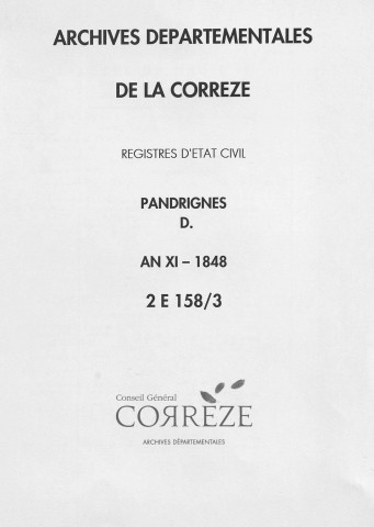 Décès (1803-1848)