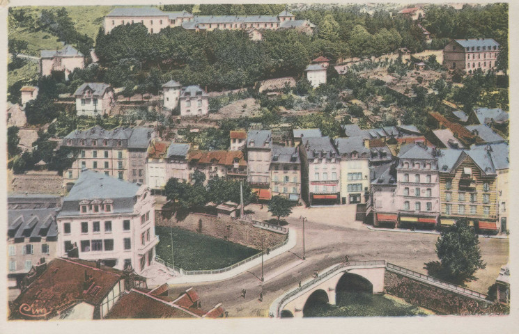 Tulle : "Tulle (Corrèze) - Pont de la Barrière".