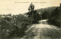 "Corrèze - 28. Aubazine - Route de Beynat et Vue Générale".
