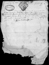 Baptêmes, mariages, sépultures (1764-1792)