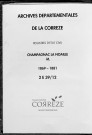 Mariages (1869-1881)