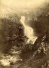Gimel-les-Cascades : la Montane à "La Grande Cascade".