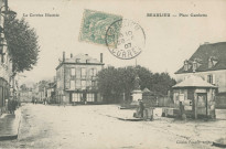 Beaulieu-sur-Dordogne : "La Corrèze illustrée - Beaulieu - Place Gambetta".