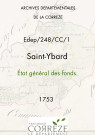 État général des fonds.