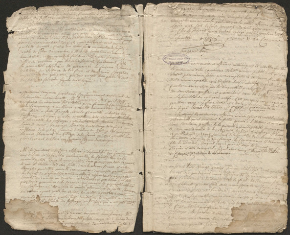 Délibérations du conseil municipal. 07 février 1790-08 juillet 1792