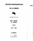 Naissances, mariages, décès (1873-1882)