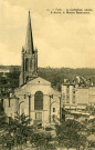 "21. - Tulle. - La cathédrale (abside). A droite, la maison renaissance".