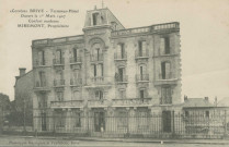 Brive-la-Gaillarde : ""Corrèze"- Brive - Terminus-hôtel - Ouvert le 1er mars 1907 - Confort moderne - Miremont, propriétaire".