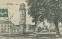 Brive-la-Gaillarde : "38 - Brive - Le château d'eau et la Guierle".