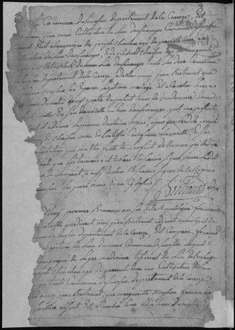 Naissances, mariages, décès (1798-1802)