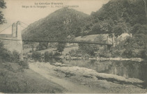 Auriac : "La Corrèze illustrée - Gorges de la Dordogne - 32. Pont du Chambon".