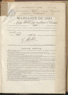 Naissances, mariages, décès (1923-1932).
