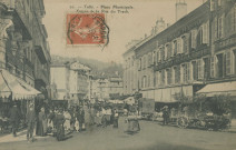 Tulle : "20. - Tulle. - Place municipale. Entrée de la rue du Trech.".