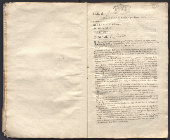 4 novembre 1729-1er juillet 1731