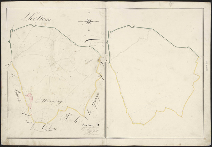 Section D1 de la Maison Rouge