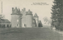 Liginiac : "La Corrèze illustrée - 164. Château de Marèges, près Liginiac".