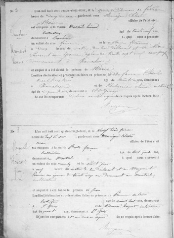 Naissances (1882-1902)