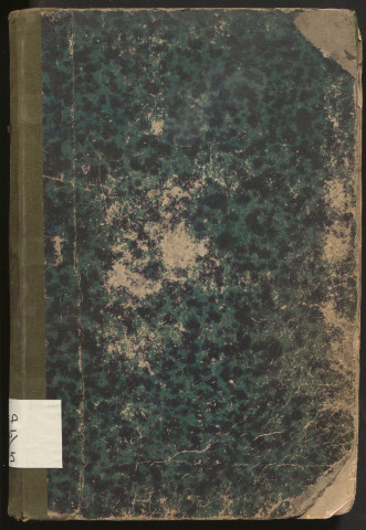 Délibérations du conseil municipal. 31 mai 1875-08 août 1886