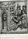 "L' administration d'un clystère en pleine rue".