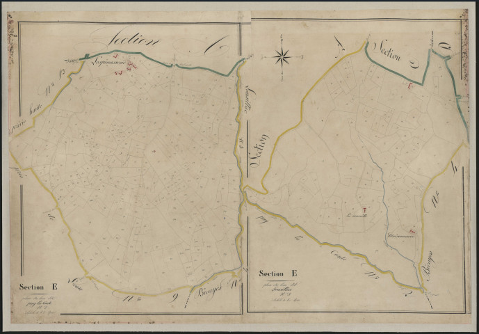 Sections E2-E3 de Puy la Corde et de Lousillac