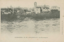 Argentat : "Corrèze - N.25. Argentat - La Dordogne".