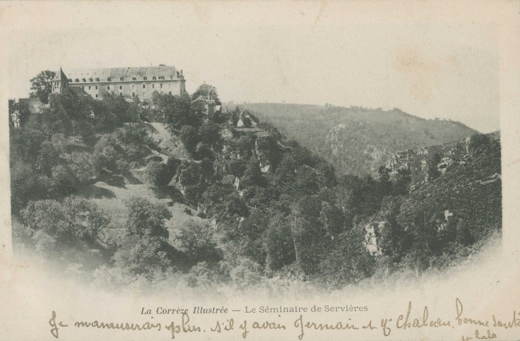 Servières-le-Château : "La Corrèze illustrée - Le séminaire de Servières".