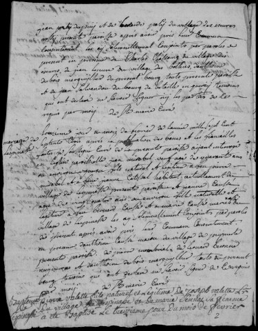 Baptêmes, mariages, sépultures (1773-1792)