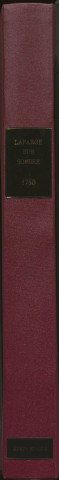 État général des fonds. 29 avril-22 mai 1748