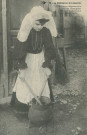 Folklore : "38 - La châtaignas do limouzino - En moun depouerodou Bouéré ma châtaignas Que per lou morendou Nons forant régola".