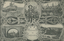 Treignac : "Souvenir de Treignac".