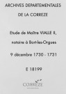9 décembre 1730-1731