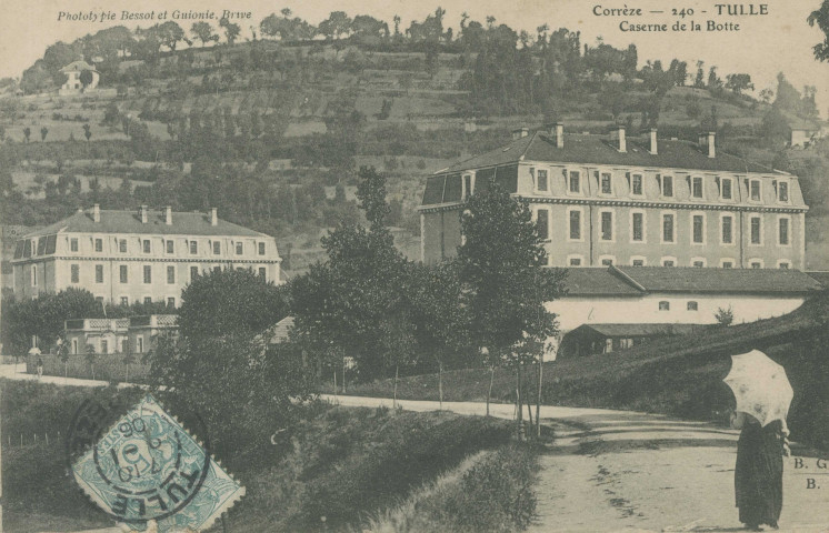 Tulle : "Corrèze - 240 - Tulle - Caserne de la Botte".