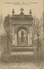 Brive-la-Gaillarde : "Pélerinage de St-Antoine. - Brive. - Le monument de St-Antoine, vu de face.".