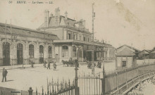 Brive-la-Gaillarde : "50 Brive. - La gare.".