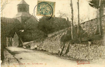 "Aubazine. 56 - Le Clocher".