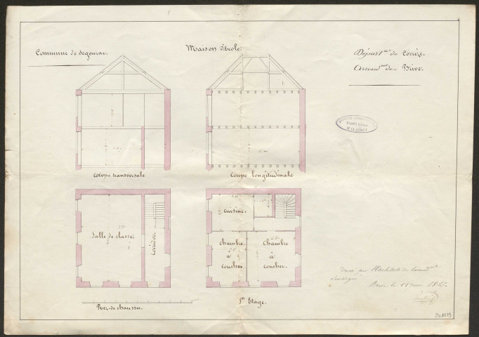 Maison d'école.