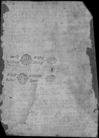 Baptêmes, mariages, sépultures (1611-1752)