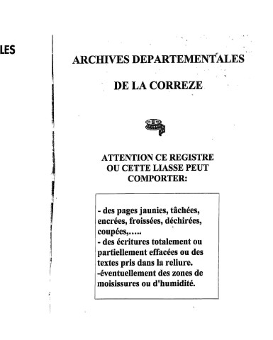 Naissances, mariages, décès (1893-1902)