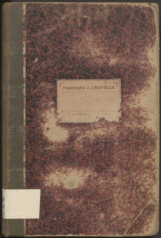 Délibérations du conseil municipal. 16 juin 1895-26 mars 1903