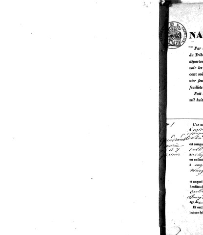 Naissances, mariages, décès (1863-1872)
