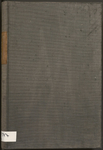 Délibérations du conseil municipal. 17 décembre 1909-26 mai 1943