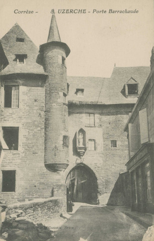 Uzerche : "Corrèze - 8. Uzerche - Porte Barrachaude".