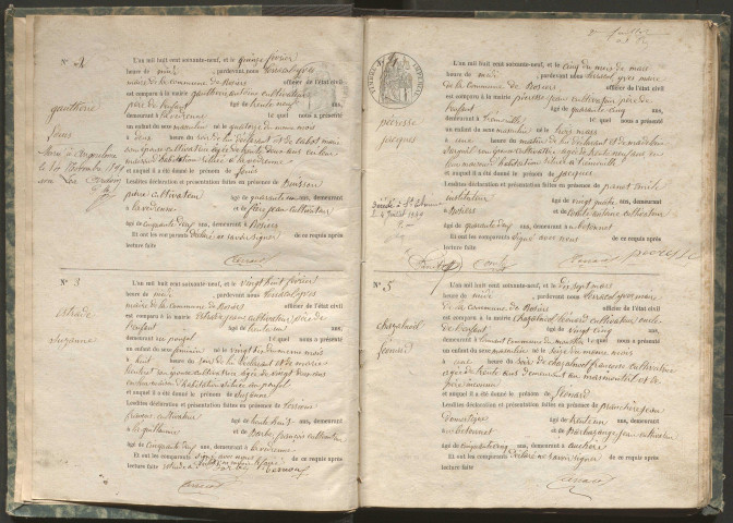 Naissances (1869-1881)