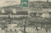 Tulle : "La Corrèze illustrée - 81 Tulle - Vue panoramique - Le Lycée".