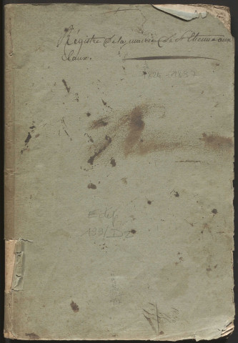 Délibérations du conseil municipal. 14 novembre 1824-24 décembre 1837