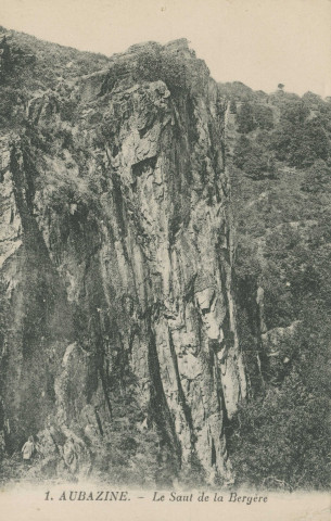 Aubazine : "Aubazine - 1 - Le saut de la Bergère".
